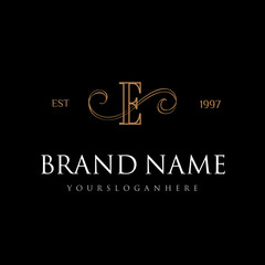 Fototapeta na wymiar Elegant luxury logo