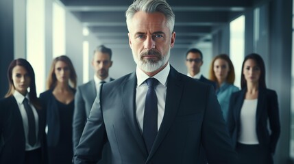 portrait of a business team with arms crossed, confidence and employee at office - obrazy, fototapety, plakaty