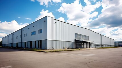 Fototapeta na wymiar Large Warehouse in the logistic industry