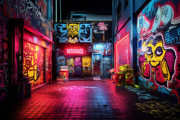 Neon Graffiti