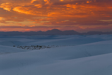 White Sands National Park, New Mexico.