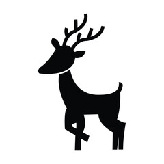 Animal vector silhouette , clip art, and symbol. Shilhouette of animal concept and simple design