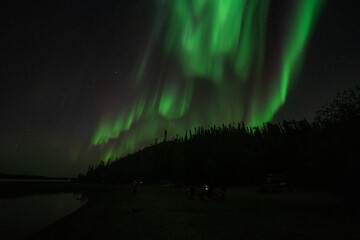 Northern Light in Yellowknife, Canada