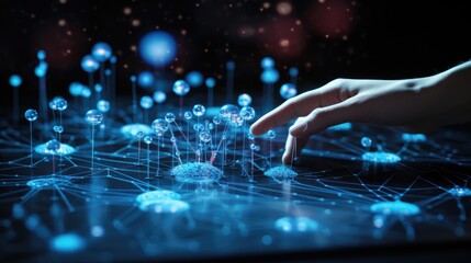 Global connectivity, exploring the futuristic cyberspace network, the smart city grid and 5g or 6g evolution, a worldwide web of intelligence, IoT, cloud computing, Generative AI.