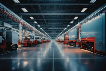 Efficient worldwide logistics, automated warehousing & smart shipping solutions, empowering the economy with cyberspace logistics, optimize performance with automation, cargo, Generative AI.