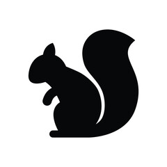 Animal vector silhouette , clip art, and symbol. Shilhouette of animal concept and simple design