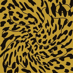 Leopard illustration for print-on-demand