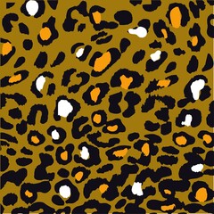 Leopard illustration for print-on-demand