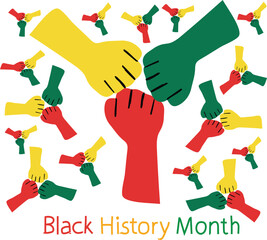 black history month is celebrated every year on 1 october until 31 october.
