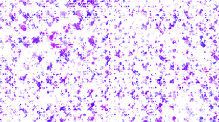 Lilac paint stains with transparent background. Splash background with drops and stains.
