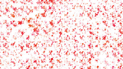 Red paint stains with transparent background. Splash background with drops and stains.
