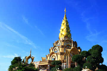Naklejka premium Temple phra that pha son kaew