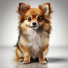 Obraz premium chi hua hua cute brown and white