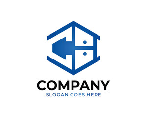 c and b letter cupboard logo