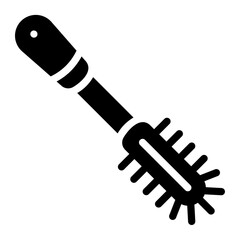 toilet brush Solid icon