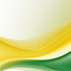 Simple yellow green background, wavy lines, gradient