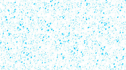 Sky blue dots. Spots, specks, grains, confetti, snow, stars with transparent background. Sky blue color grainy pattern texture.