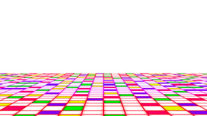 Retro gamer grid 90s futuristic background