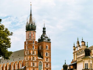 St. Mary's Church or the Church of the Assumption of the Blessed Virgin Mary - a Catholic church of...