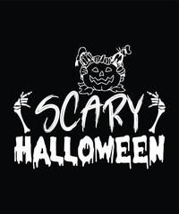Scary Halloween Happy Halloween shirt print template, Pumpkin Fall Witches Halloween Costume shirt design