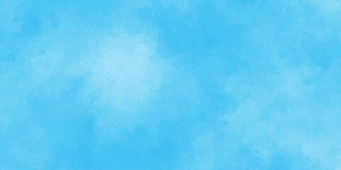 Abstract Watercolor shades blurry and defocused Cloudy Blue Sky Background,cloudy stains and smoke perfect for wallpaper, cover, card, decoration and presentation.