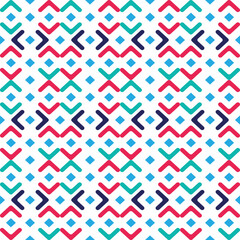 Colorful abstract geometric pattern background