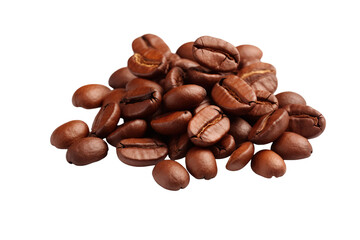 Coffee Beans. isolated object PNG, transparent background