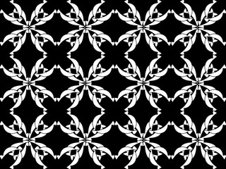 Fototapeta premium black and white seamless background