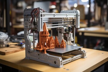 3D printing device, Generate with Ai.