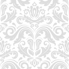 Orient classic pattern. Seamless abstract background with light elements. Orient background. Ornament for wallpapers and packaging