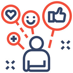 self color line style icon