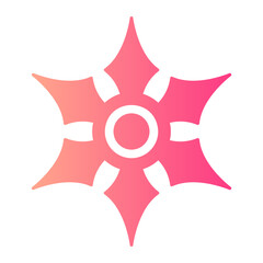 shuriken Gradient icon