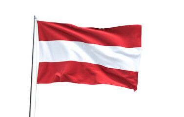 Flag of Austria on transparent background, PNG file