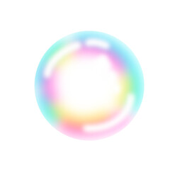 colorful bubble