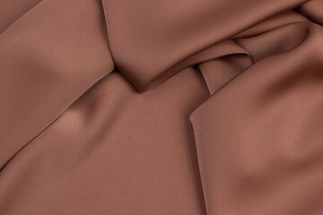 Obraz premium Fabric silk red background texture 