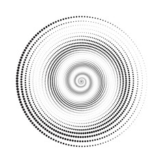 Vortex Swirl Movement  Abstract partten