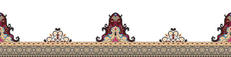 Abstract seamless pattern. Beautiful decorating design for wrapping paper, wallpaper, fabric, backdrop and etc