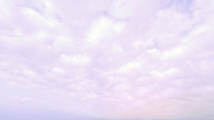 pretty large clouds in the blue sky bg - photo of nature