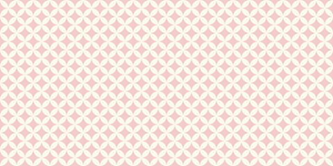 シームレスパターン素材：日本の伝統的な模様“七宝”