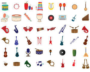 Set of  musical instrument 