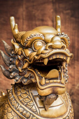Chinese Mythical creature Kylin Oilins a symbol of power in China