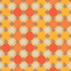 Fototapeta premium Seamless tartan pattern, autumn fashion, autumn Tartan Plaid Fabric