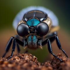 Fototapeta premium ladybug on a leaf | Micro Photography | Insects high resolution