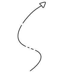 line arrow