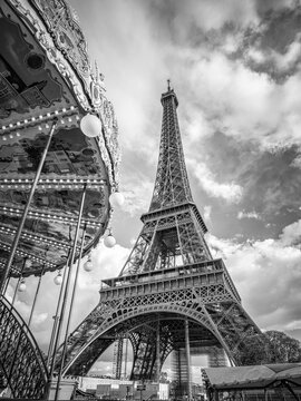 Carousel of the Eiffel Tower, Paris, France	