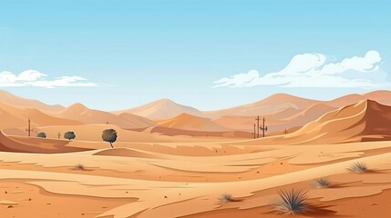 Fototapeta na wymiar background Desert Mirage concept 