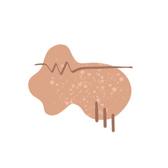 Abstract Boho Brown Clipart