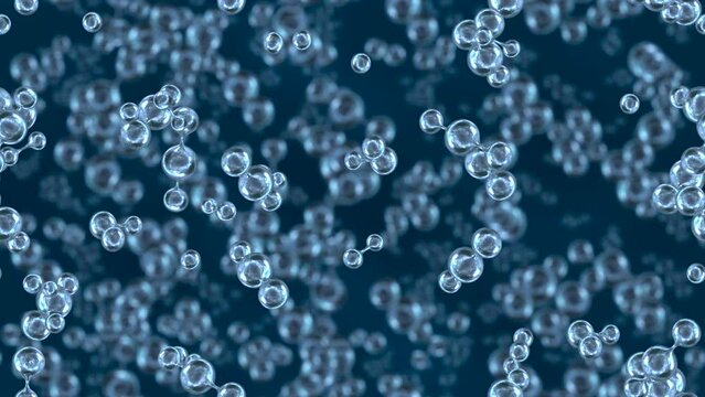 Molecules Swirl Background LOOPTILE. This footage is loopable and tileable and can create an infinite seamless background texture.