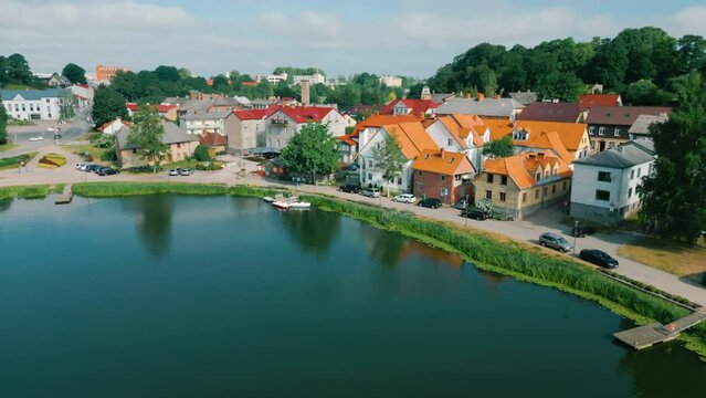 Talsi city of Latvia in the month of June