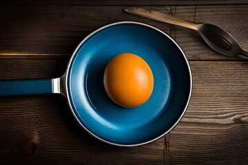 egg in a frying pan